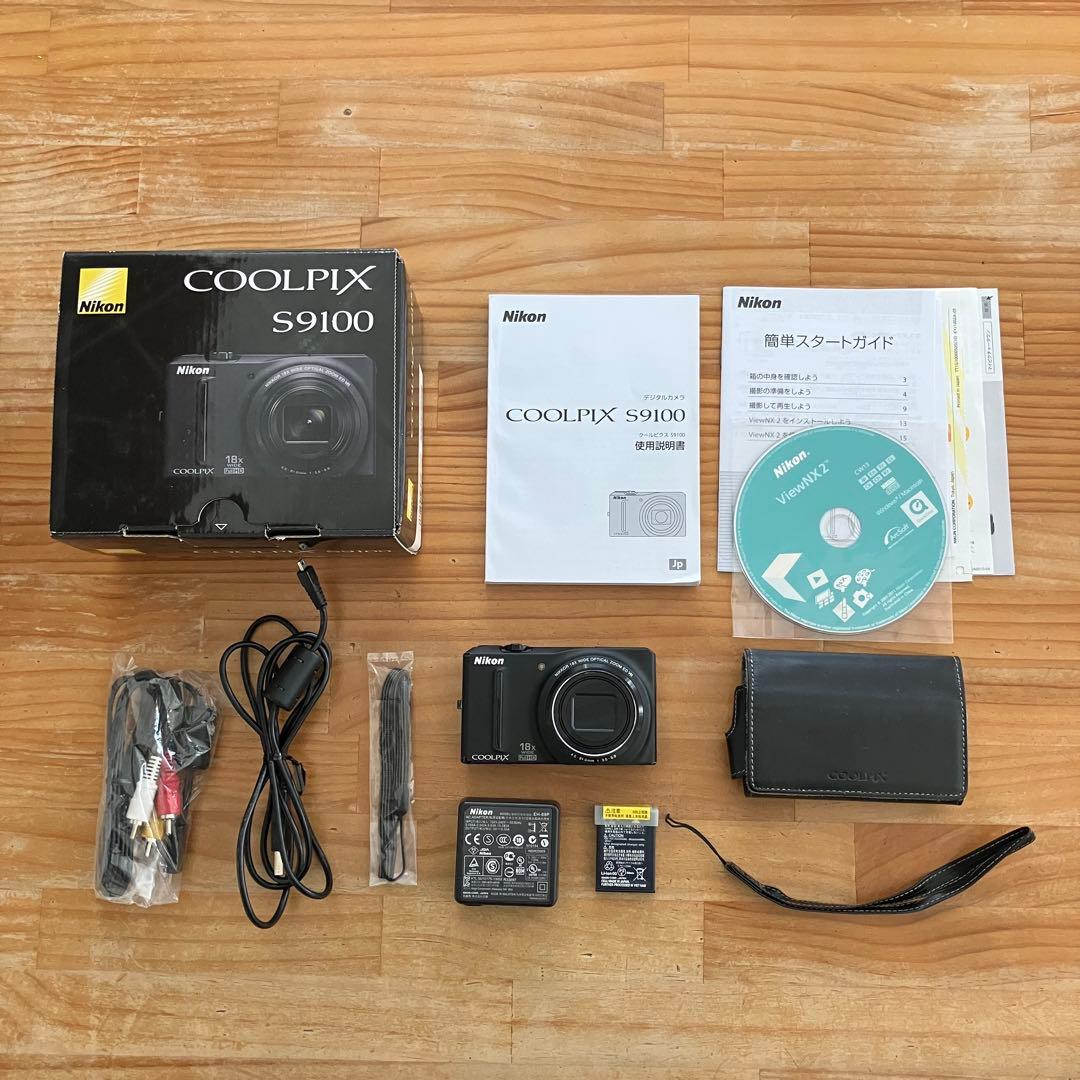 【美品】Nikon COOLPIX S9100 デジタルカメラ
