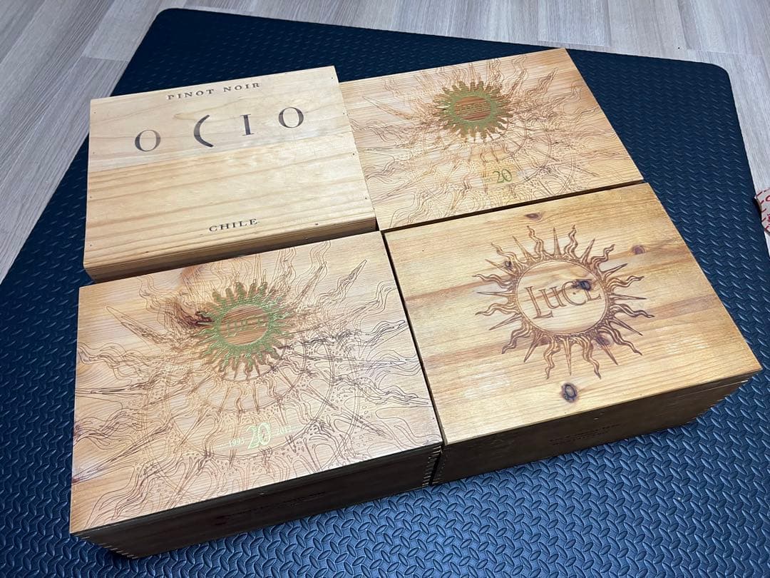 ワイン木箱　4個