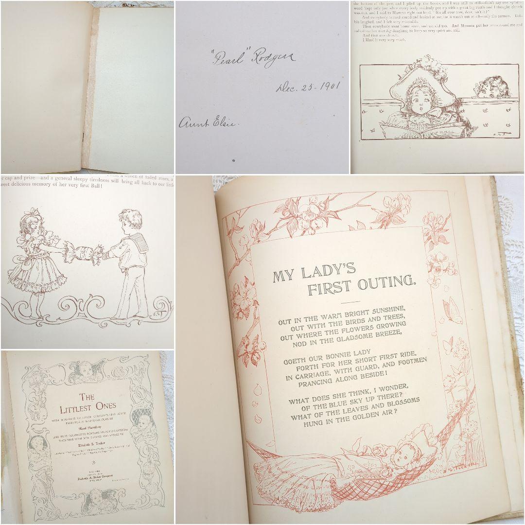 超稀少1898モードハンフリー絵本 洋書 児童書 ヴィクトリアン アンティーク