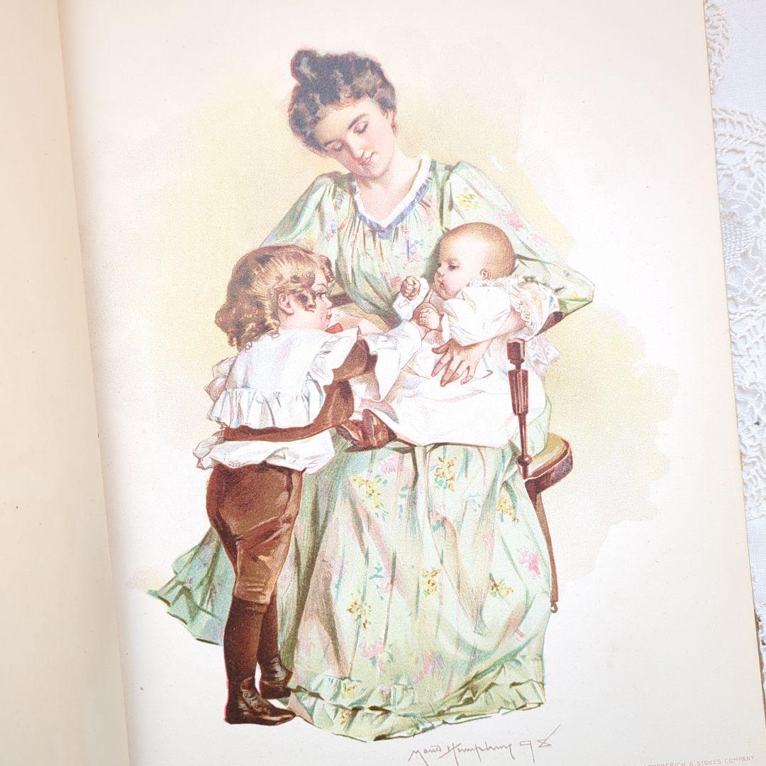 超稀少1898モードハンフリー絵本 洋書 児童書 ヴィクトリアン アンティーク