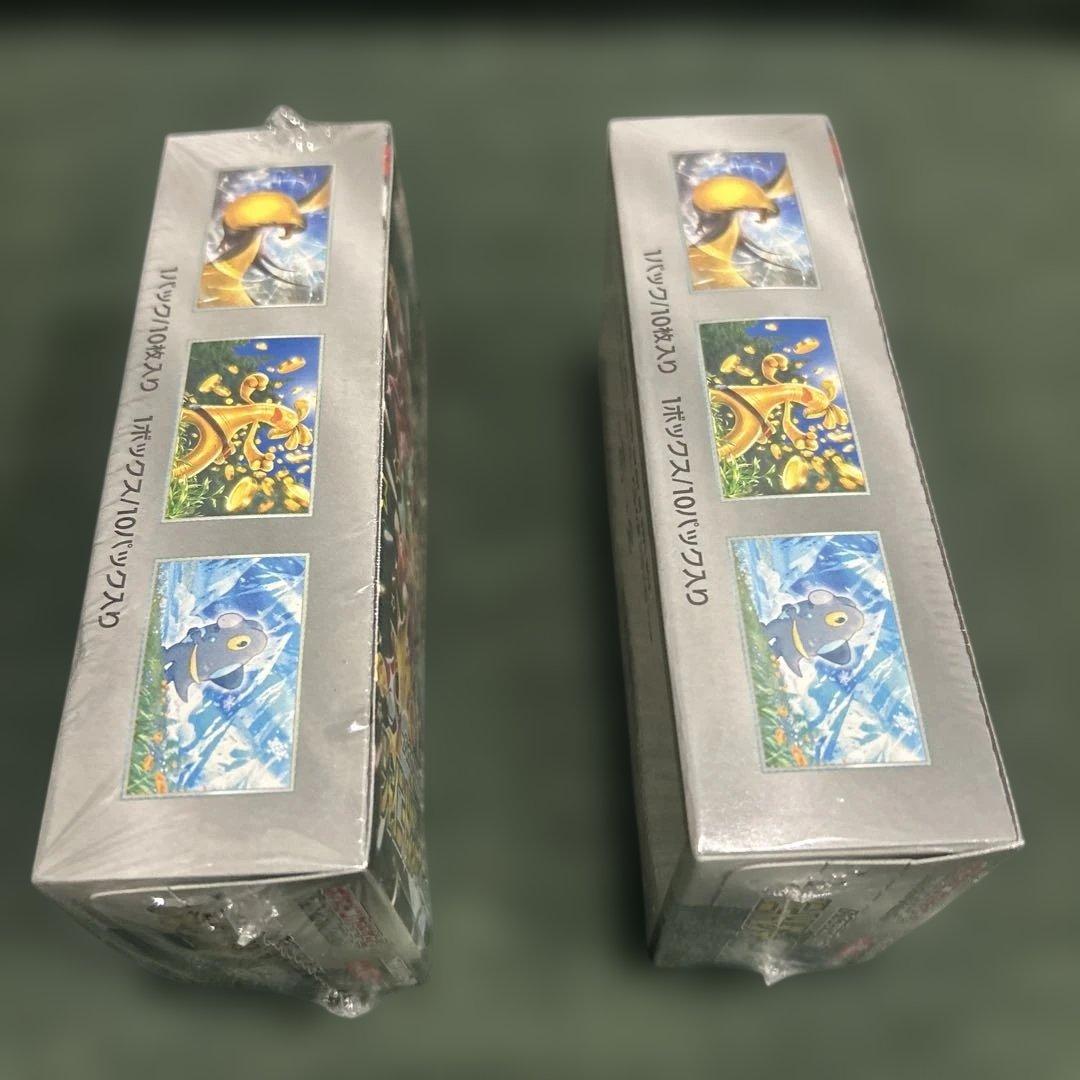 ポケカ　シャイニートレジャーEX 未開封シュリンク付きBOX 2箱