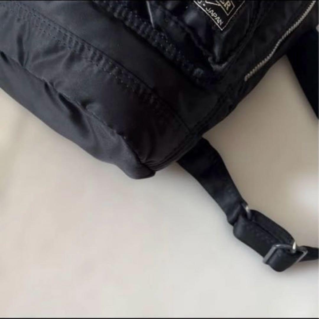 美品　PORTER ポーター タンカー バックパック リュック ブラック 黒