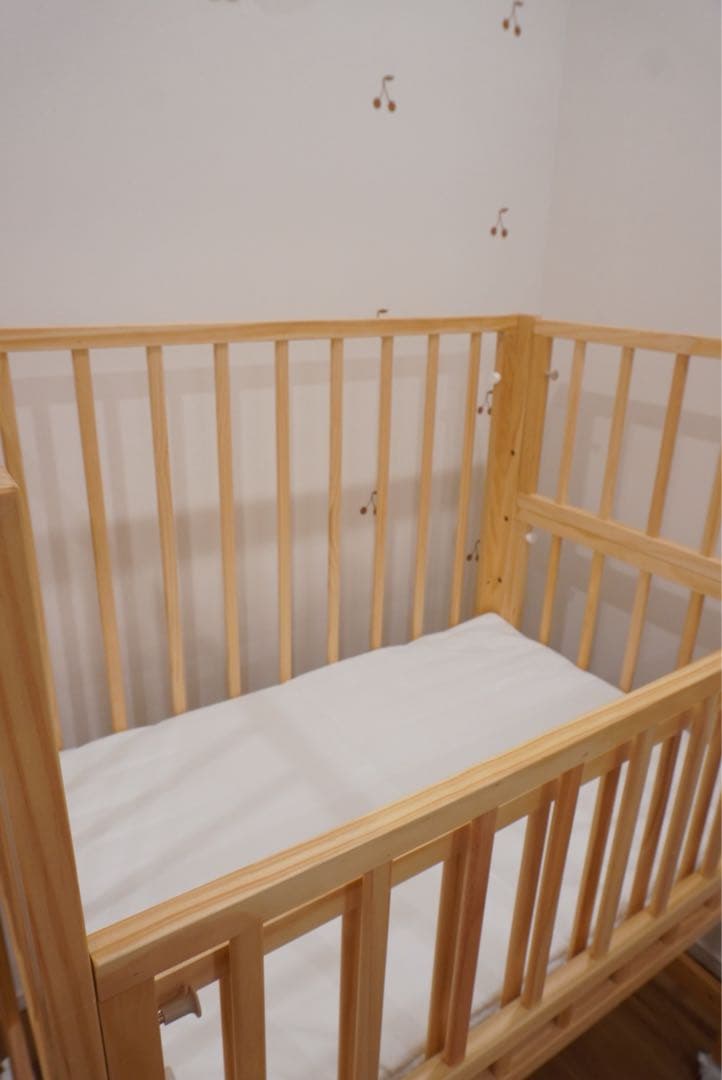 【ぺふ】yamatoya トールWオープンミニベビーベッド