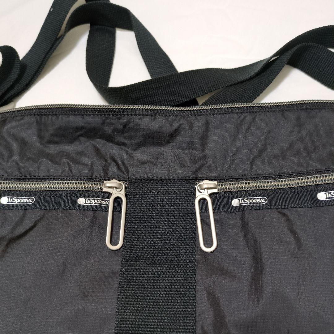 レスポートサックナイロン ブラック ショルダーバッグ 中型斜めがけ男女兼用新品