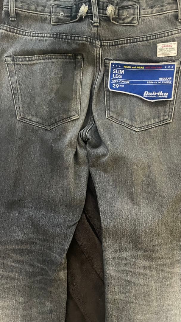 dairiku デニム　レギュラー　サイズ29 23ss