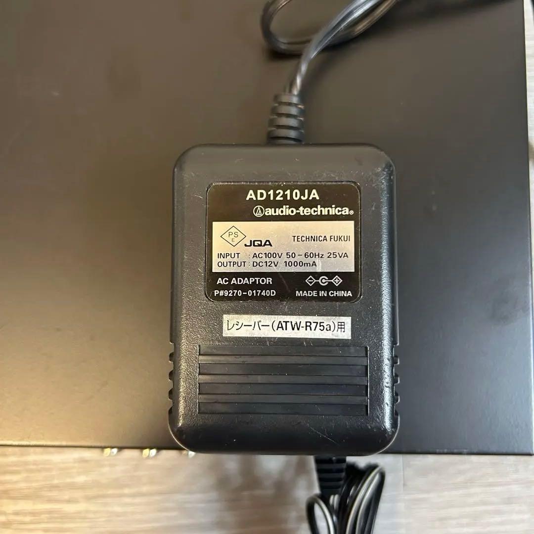 【早い者勝ち】ワイヤレスマイクセット［ATW-R75a&ATW-T62a］