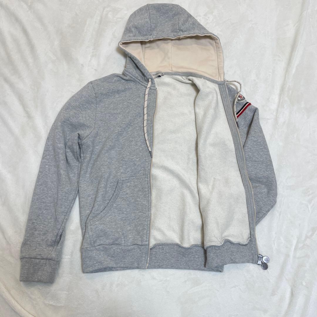 MONCLER モンクレール パーカー Mサイズ コットン グレー MAGRIA