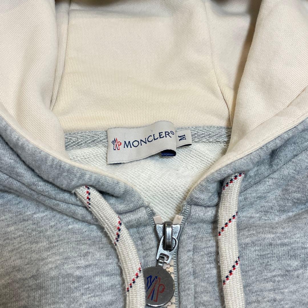 MONCLER モンクレール パーカー Mサイズ コットン グレー MAGRIA