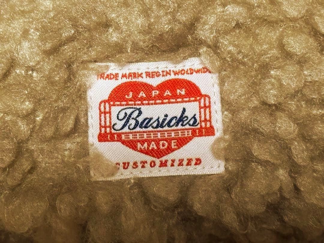 新品未使用 タグ付き BASICKS Bear Beanie ベージュ サイズS