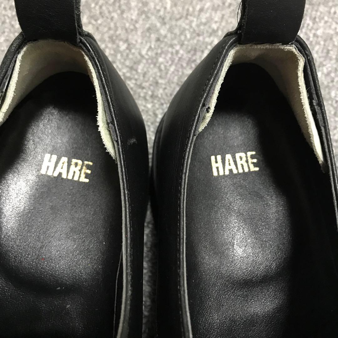 【新品未使用】HARE ダブルモンク　ブラック