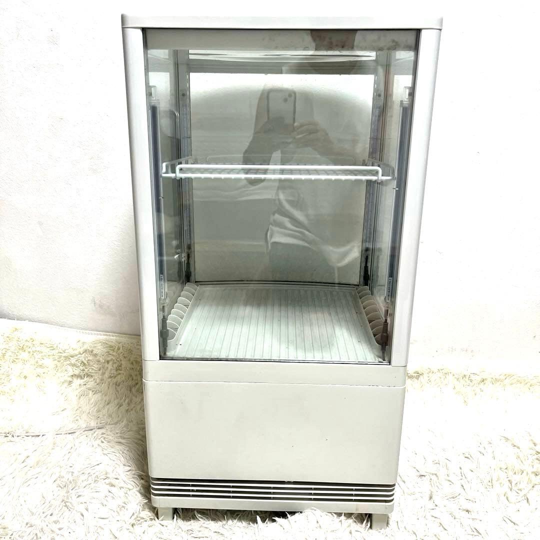 レマコム 卓上　冷蔵ショーケース　冷蔵庫　RCS-4G63SL 63L 大型