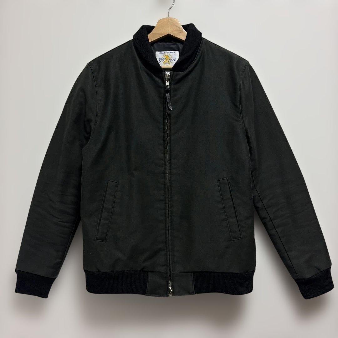 GB SPORT ショールカラー ミリタリーコード バーシティ M 黒 米国製