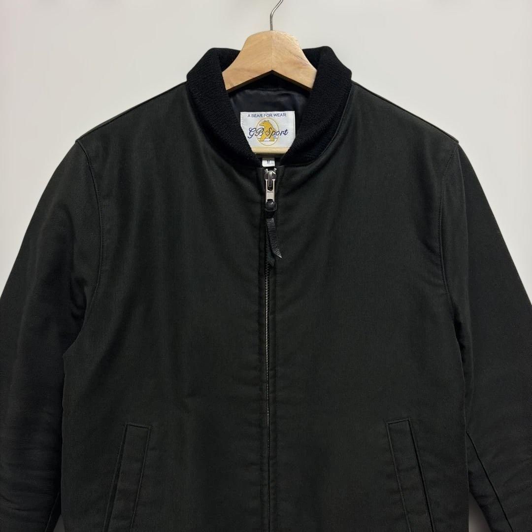 GB SPORT ショールカラー ミリタリーコード バーシティ M 黒 米国製