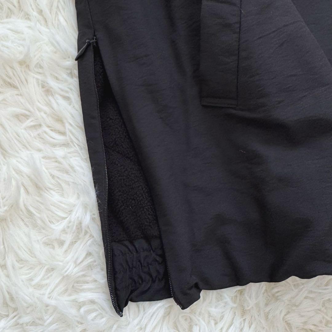 北欧暮らしの道具店 「ふんわり軽くてあったかい」洗えるショート丈コート 黒