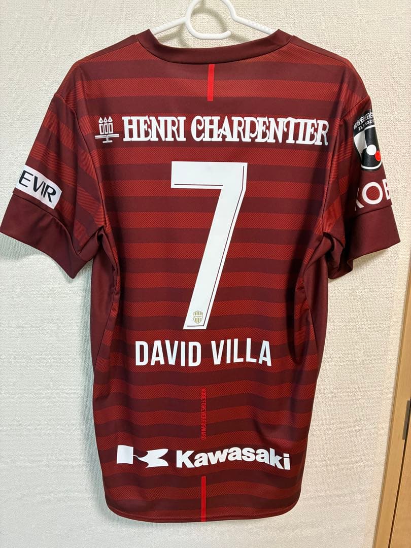 [新品未使用]ヴィッセル神戸2019 ダビド・ビジャ ユニフォーム