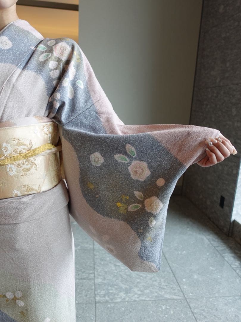 フルセット　訪問着　着物　帯　帯締め帯揚げ　七五三　結婚式　入学式　卒業式