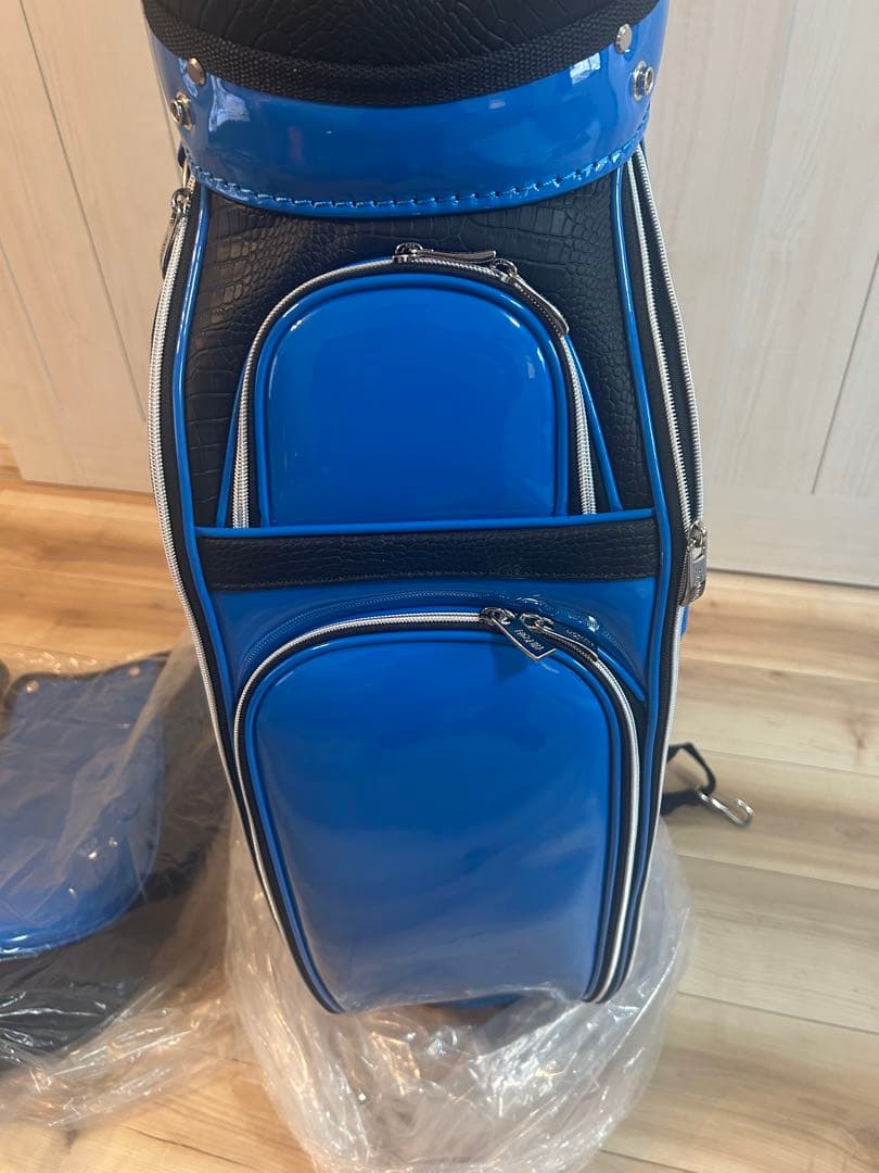 ホンマ ゴルフバッグ 9インチ 青