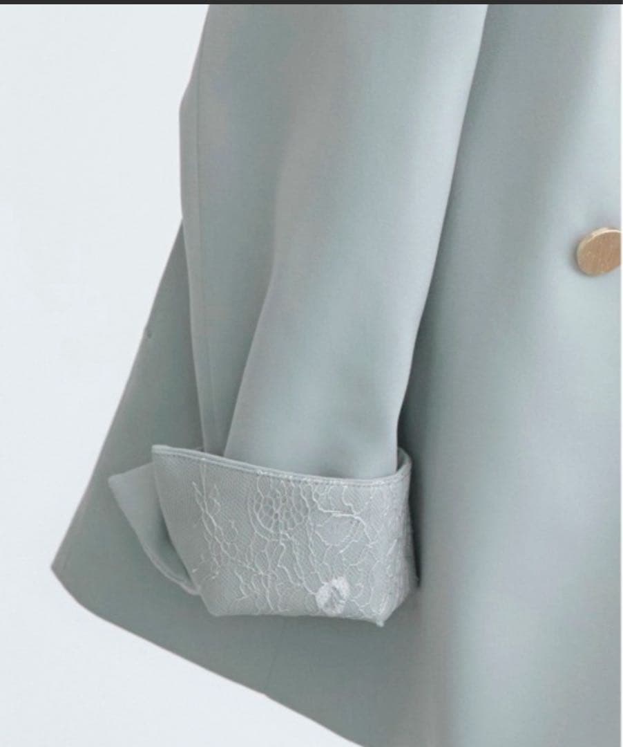 【美品送料込】ブラックフリルパーティードレス　ジャケット　ワンピース　XL