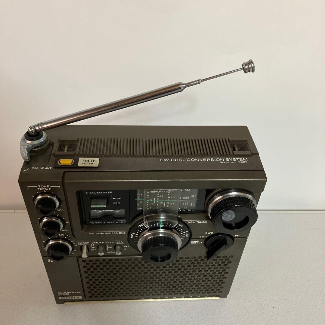 みっきー＠　ソニーＢＣＬラジオ ＩＣＦー５９００　完動品