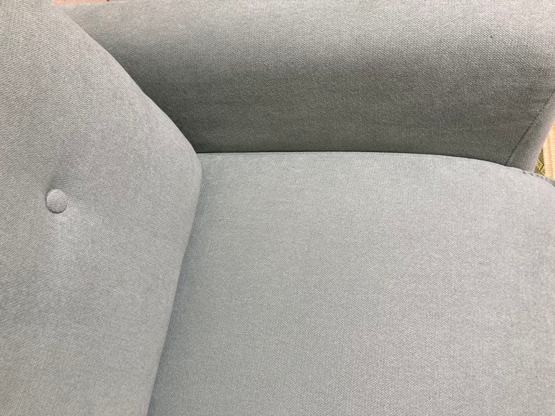 ニトリ コンパクト ソファ グリーン ローソファ 一人暮らし