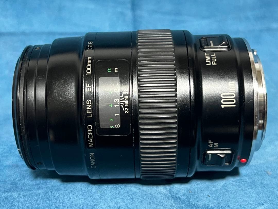 中古品 Canon EF 100mm f/2.8 Macro レンズ キャノン