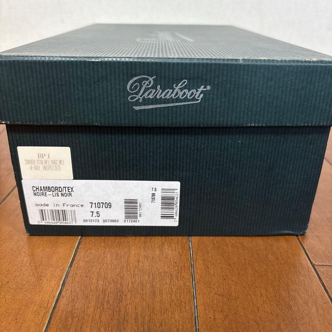 Paraboot CHAMBORD シャンボード UK7.5 ブラック