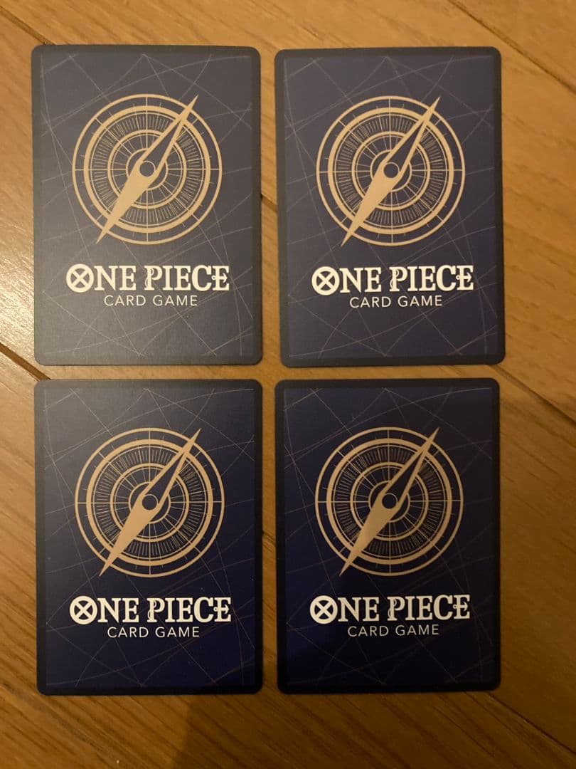 ワンピースカード　ゾロ　SR 4枚