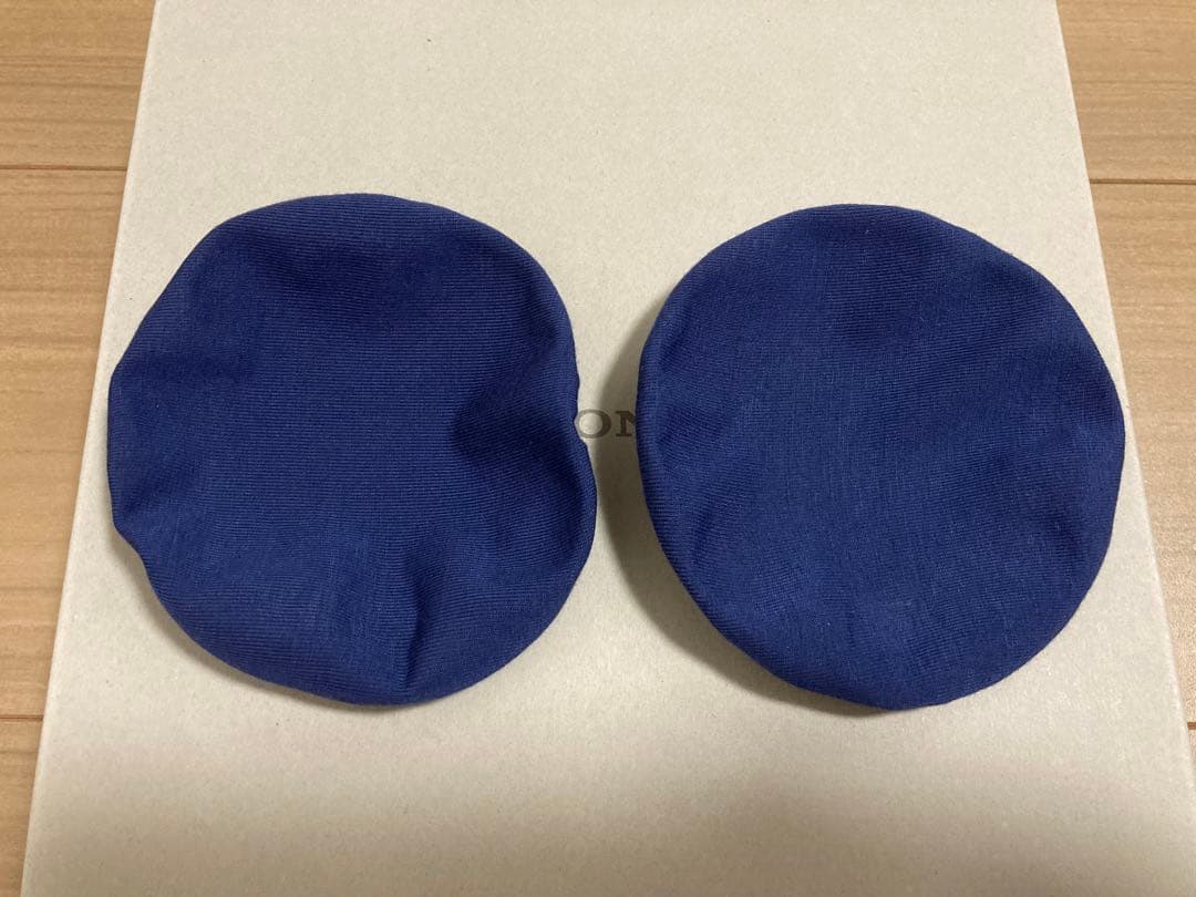 SONY ヘッドホン WH-CH720N ブルー　別売りヘッドフォンカバー付き