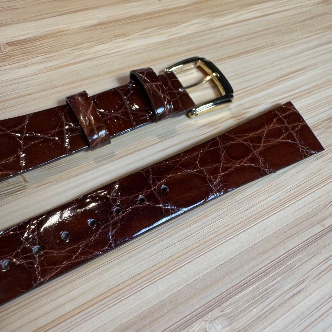 17mm セイコー ベルト ワニサイド DA62&DA51 2本セット