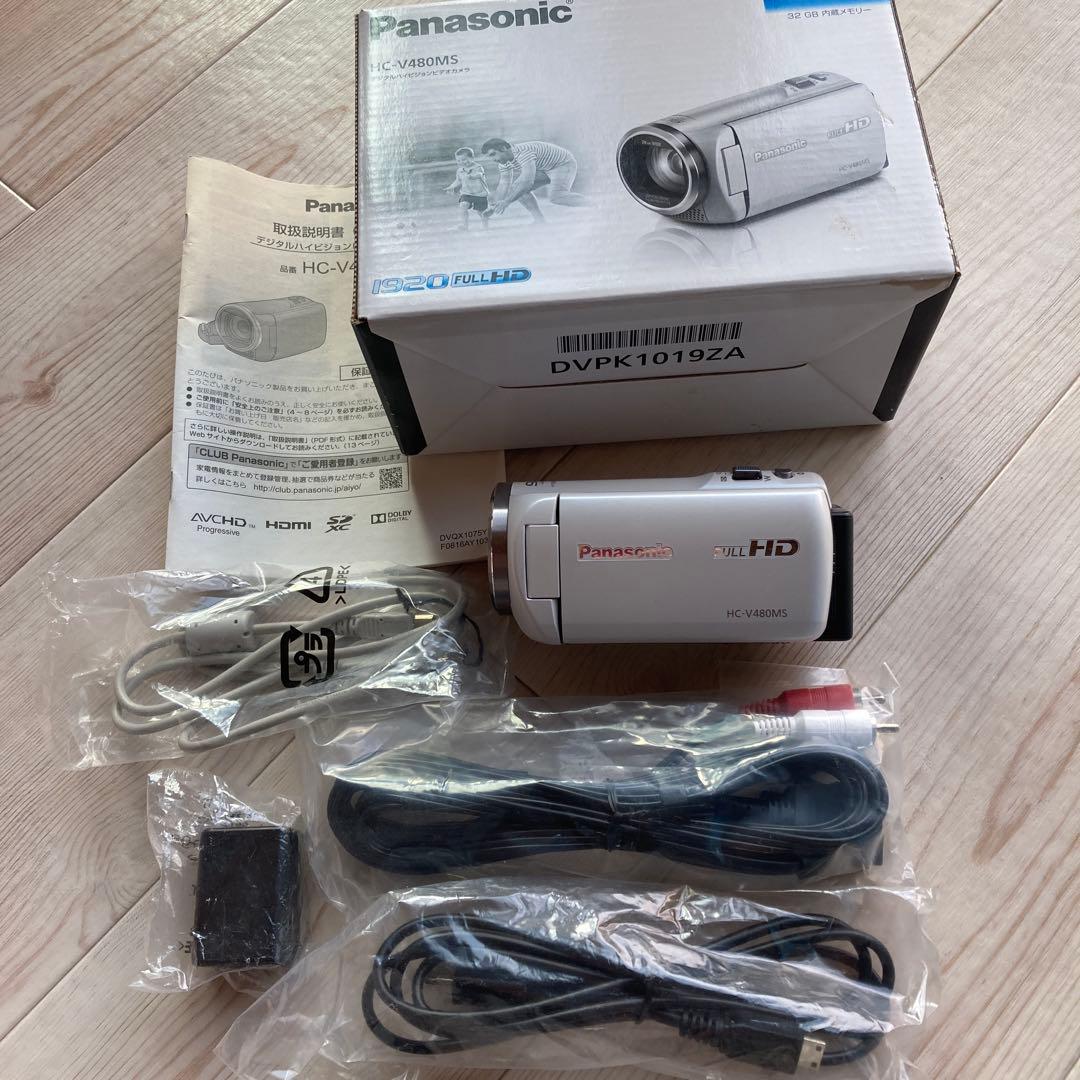 Panasonic ビデオカメラ　バッテリー2個付