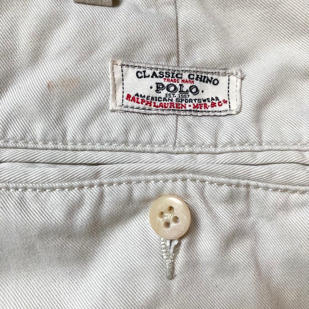 90s RalphLauren アンドリューパンツ ヴィンテージ USAポロチノ