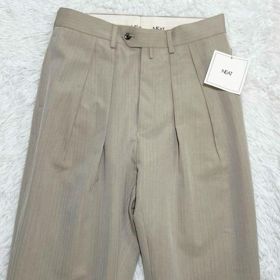 【新品未使用】ニート　アンフィニッシュド ウール ヘリンボーン スタンダード