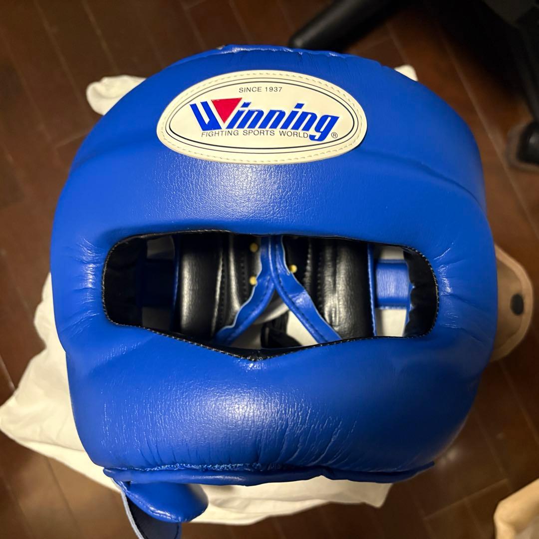 Winning ヘッドギア 青