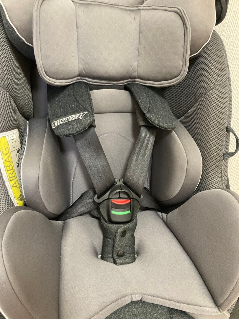 Aprica クルリラ プレミアム 車用チャイルドシート グレー