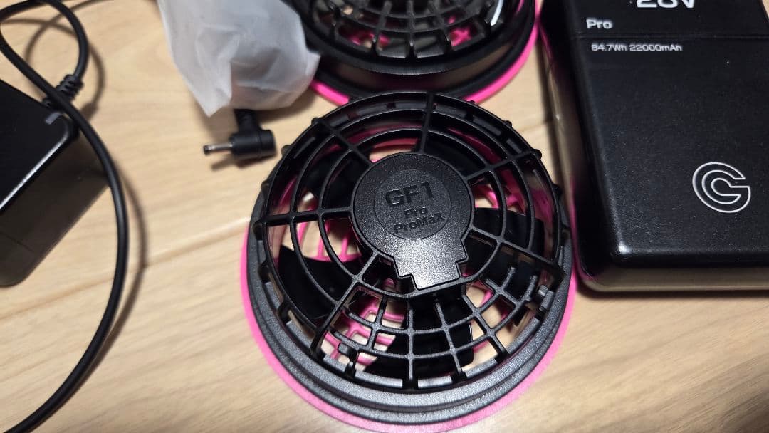【最安値】空調服GB-POWER 長信ジャパン バッテリー28V ファン2セット