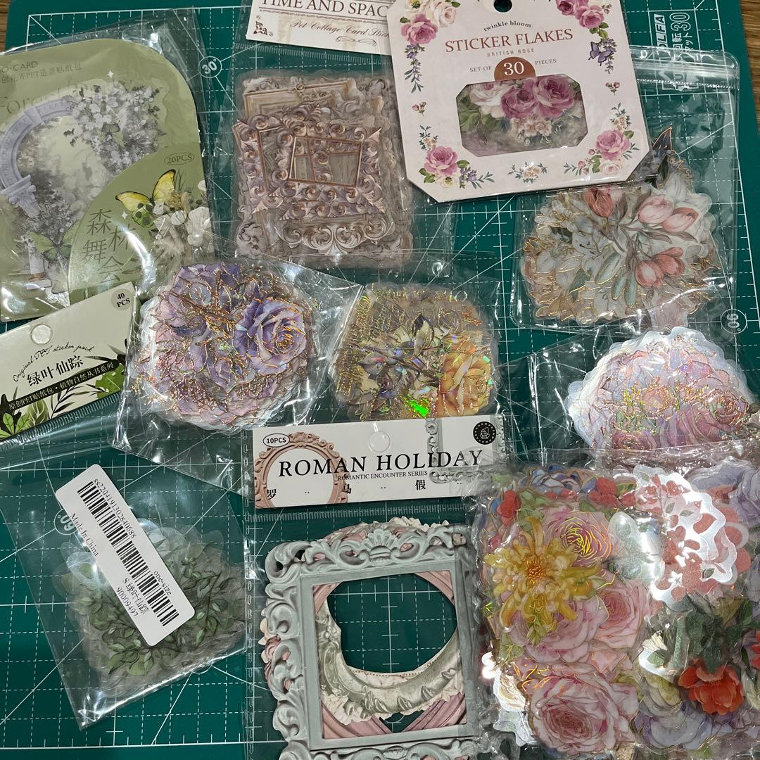 約3.8kg コラージュ 紙モノ 切手 チケット 異素材 まとめ売り 大量