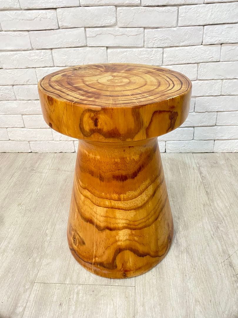 ⭐️【全国送料無料】 定価5万円　Virod スツール　サイド　テーブル　純木