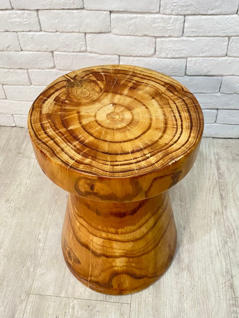 ⭐️【全国送料無料】 定価5万円　Virod スツール　サイド　テーブル　純木