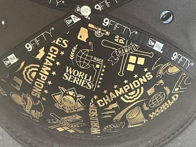 大谷翔平25ワールドシリーズチャンピオンパレード9FIFTYピンバッチ付限定品