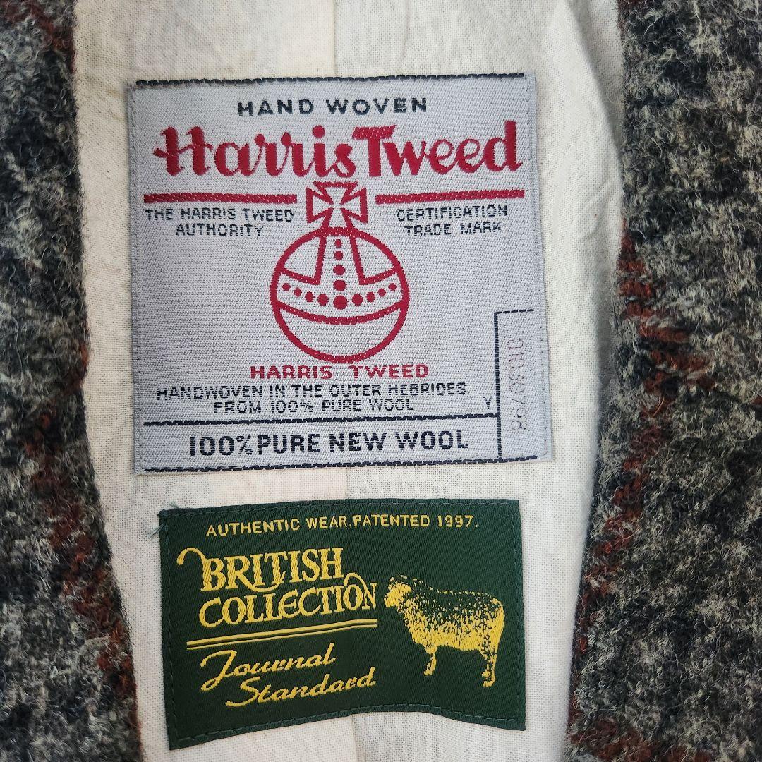 未使用タグ付き★ハリスツイード　テーラードジャケット　ジャーナルスタンダード