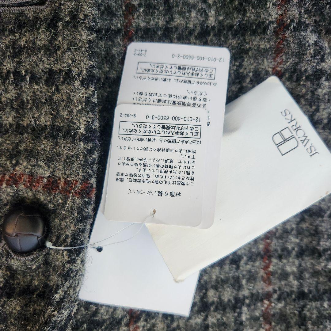 未使用タグ付き★ハリスツイード　テーラードジャケット　ジャーナルスタンダード