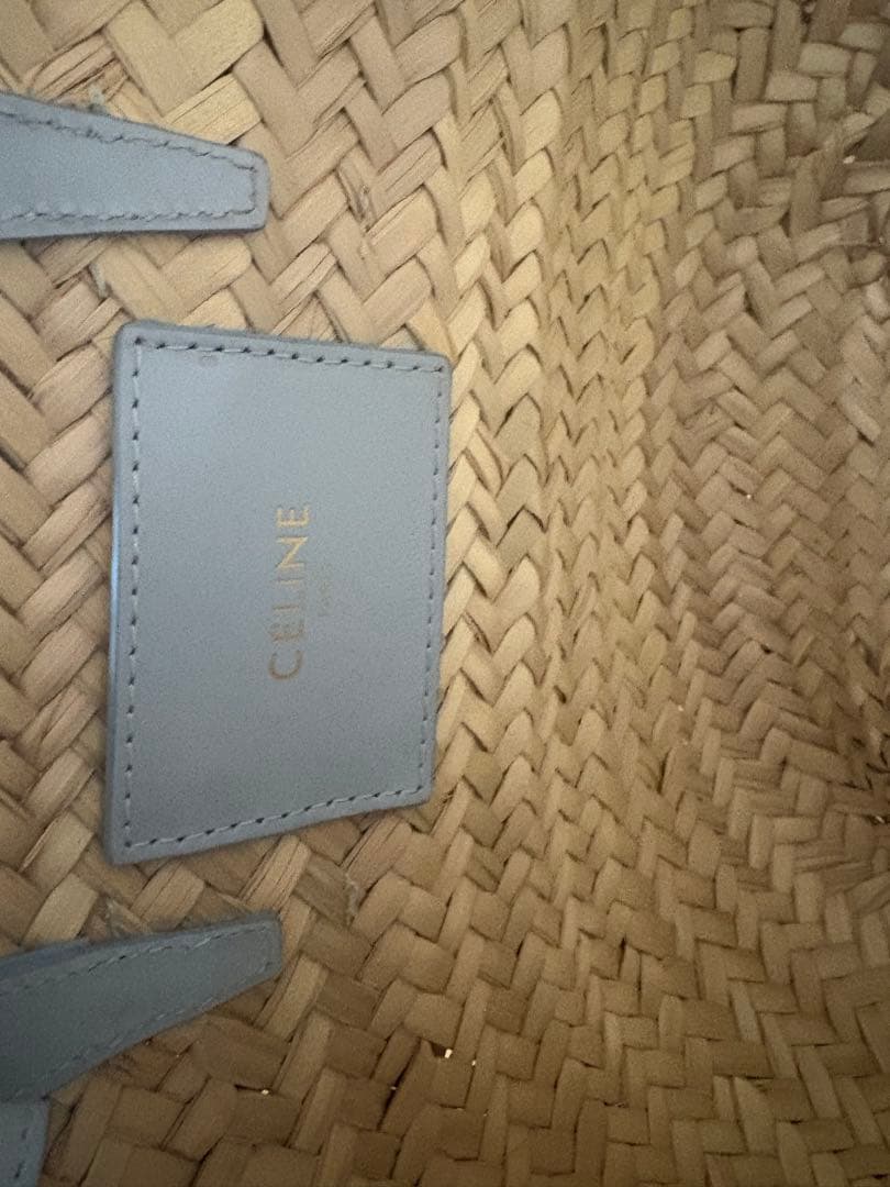 セリーヌ　トリンオフ　かごバッグ