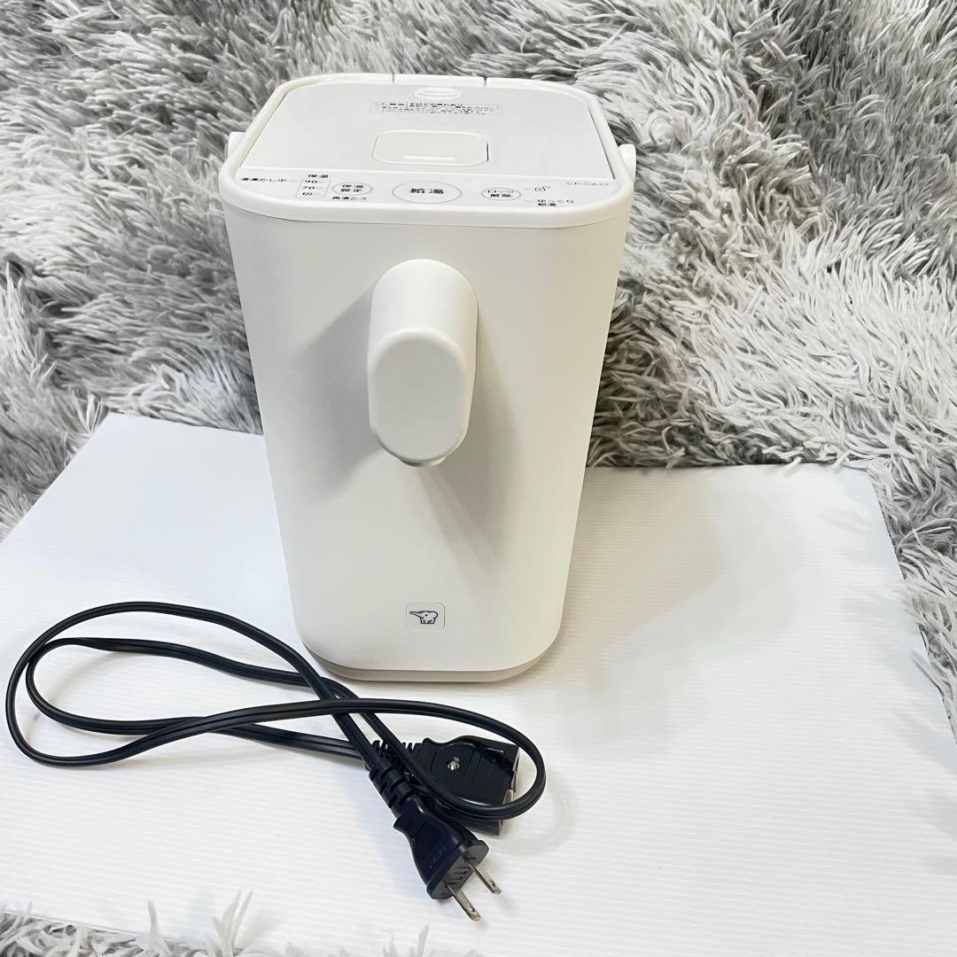 美品　ZOJIRUSHI 象印 STAN. 電動ポット CP-CA12 ホワイト
