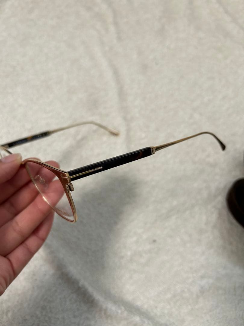 TOM FORD サングラス TF5483 ゴールド　メンズ　メガネ