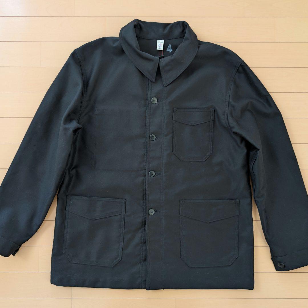 LeTravailleurGallice ブラックモールスキンジャケット