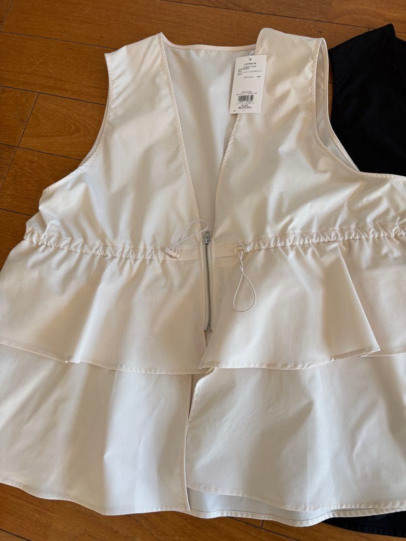 LEPSIM ゆきはさんフロントジップ ベスト 2色セット