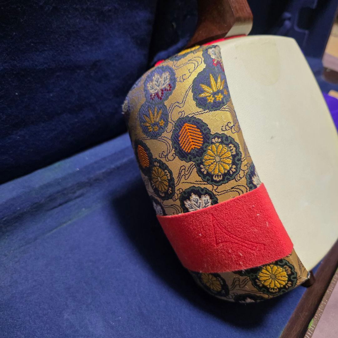 三味線ハードケース付き 新品弦３本・布カバーつき　楽器　和楽器　音楽　趣味