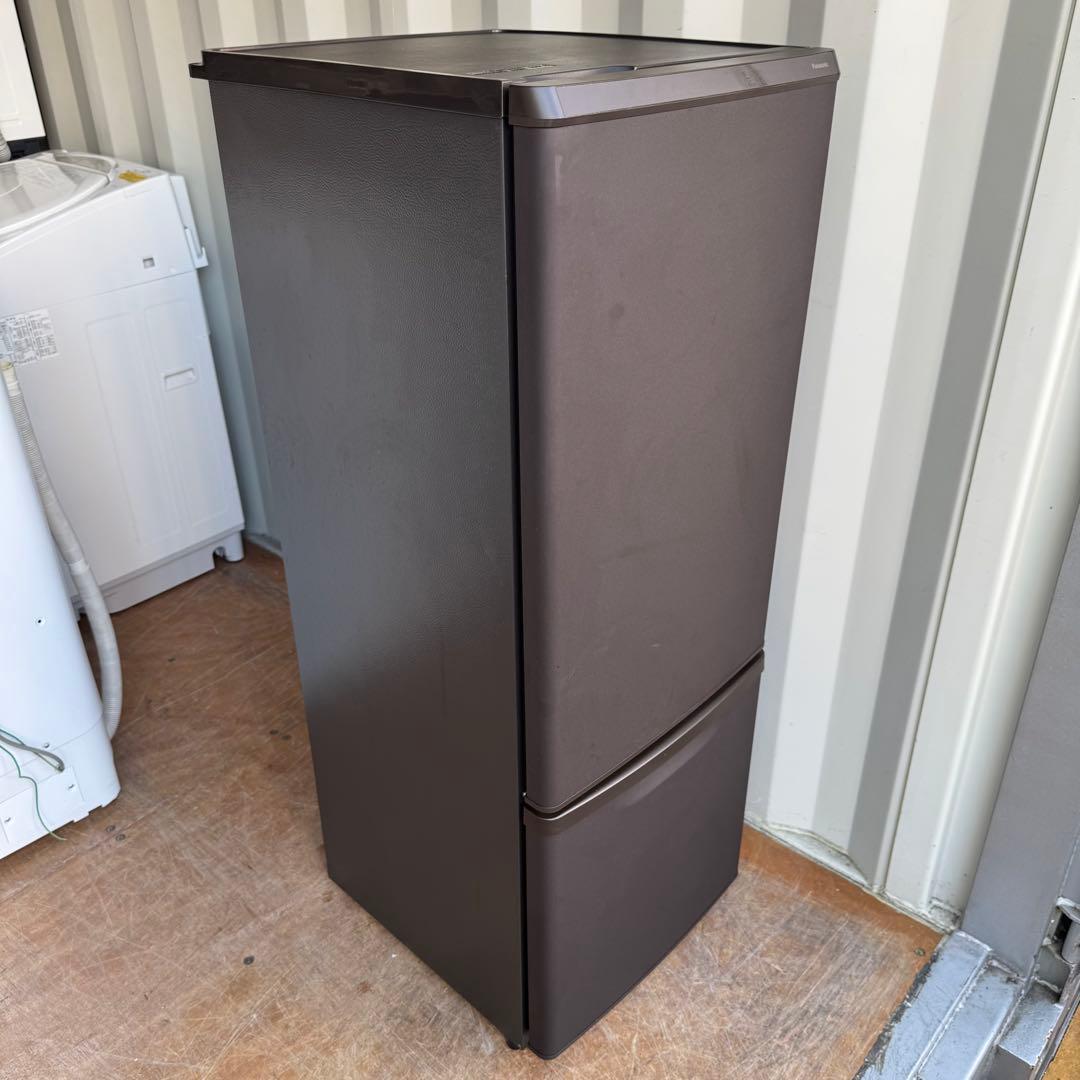 C7905★2022年製美品★パナソニック 冷蔵庫 マットブラウン　一人暮らし