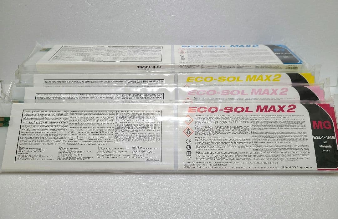新品未開封 ローランド ECO-SOL MAX2 インク 7色セット 440cc