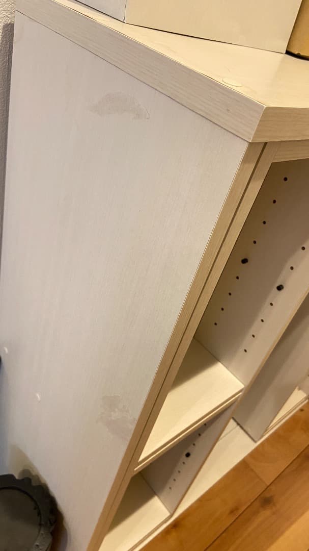 加島正浩専用　ニトリ スライド本棚 CD/DVD 小物収納